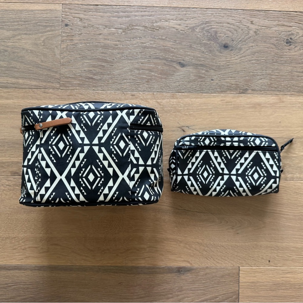 Petunia Pickle Bottom Travel Bags (large and medium) - Picture 3 of 5